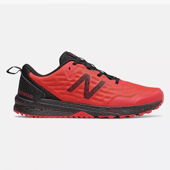 New Balance Other - NEW BALANCE TRAIL SNEAKER - RED/BLACK - SIZE 10